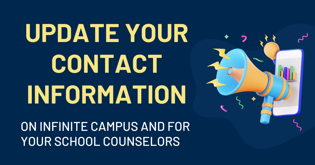 Update your contact information